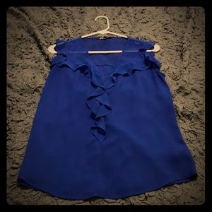 Small royal blue top